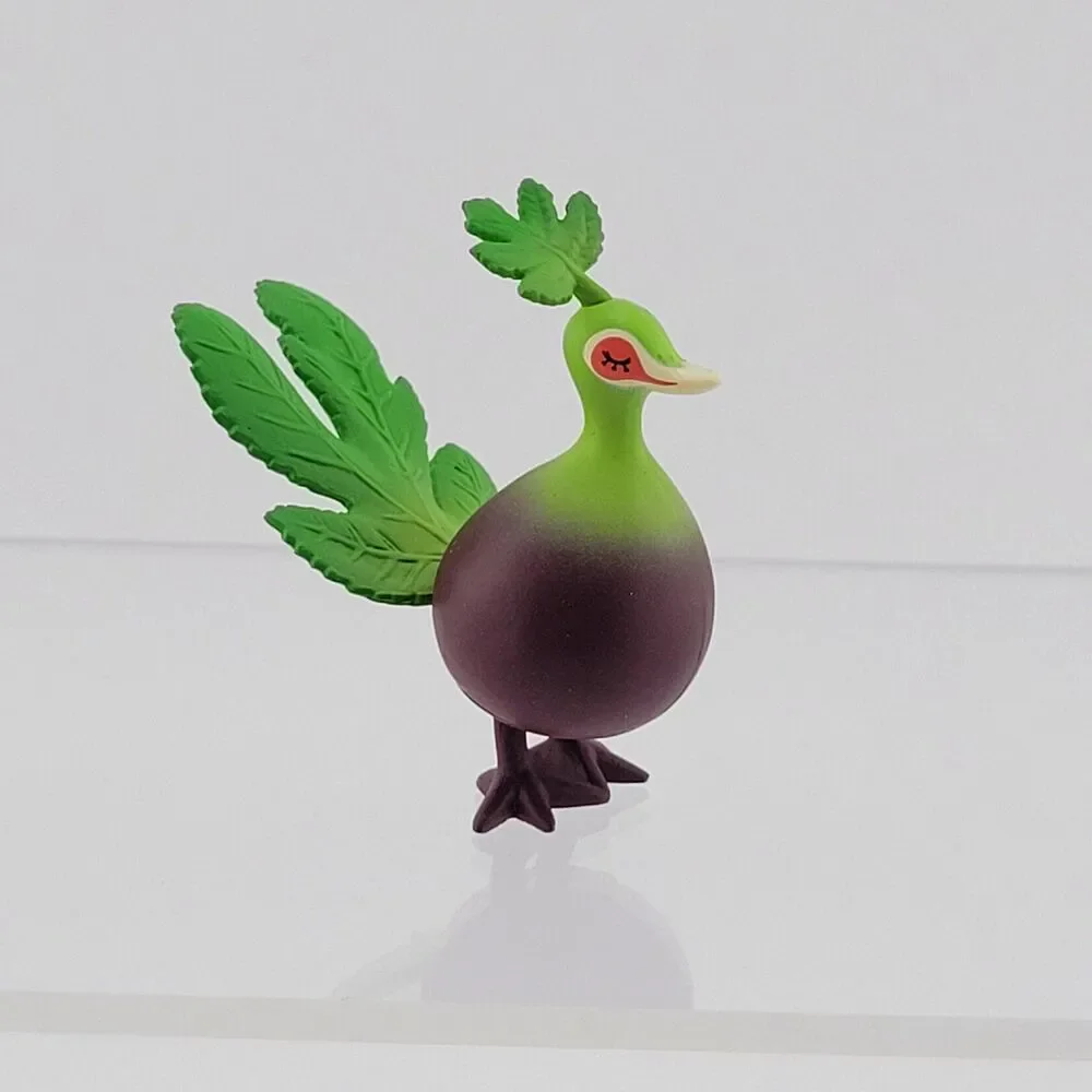 Fig Peacock - Stand Stones Animal Attraction Green Mini Figure